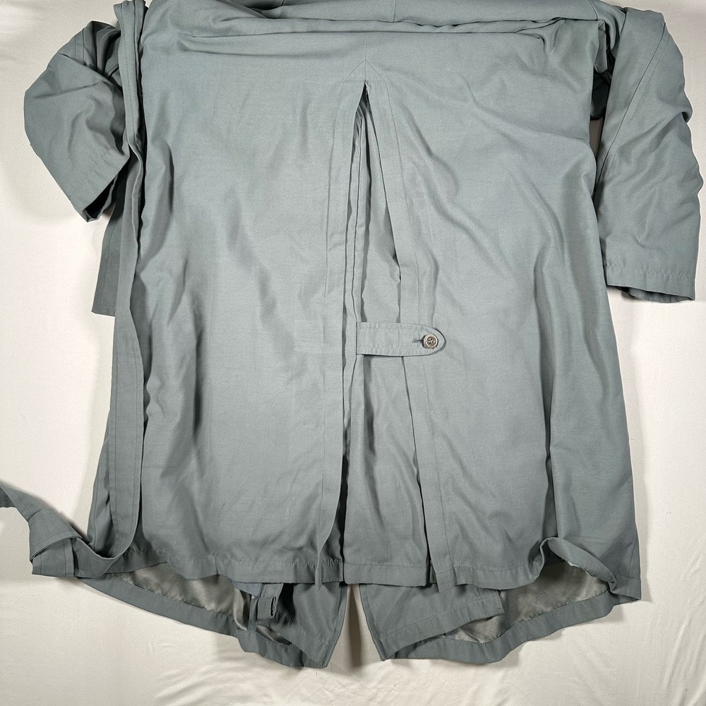 Vintage London Fog Womens Trench Coat Double Breasted Removable Liner Size 16R - Picture 14 of 16